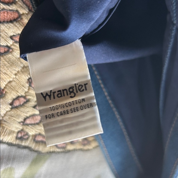 Wrangler Blue Denim Messenger Bag - Picture 10 of 12